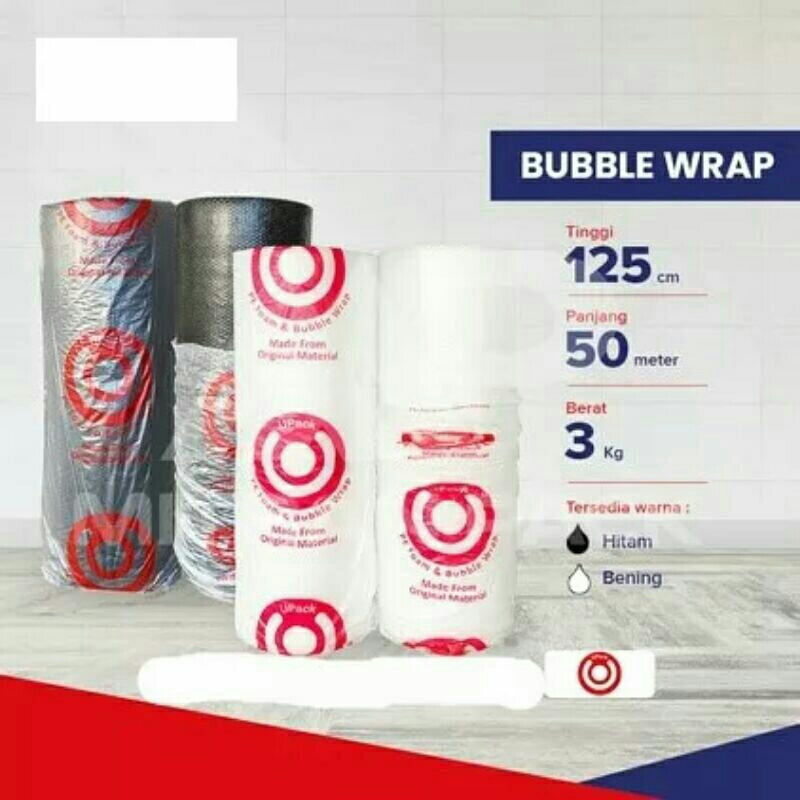 

bubble wrap uk60x50meter bubble wrap merek upack meteran