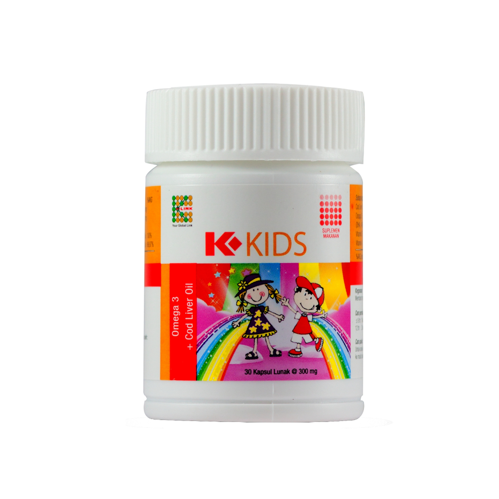 K KIDS OMEGA 3 MINYAK IKAN ORIGINAL K LINK