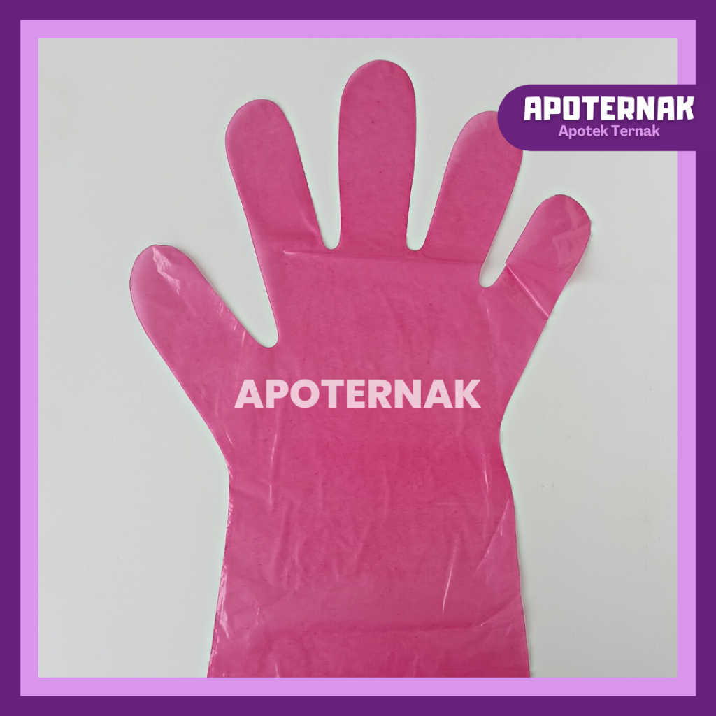 GLOVE INSEMINASI BUATAN Ecer 1 Pcs | Glove IB | Sarung Tangan Inseminasi Buatan