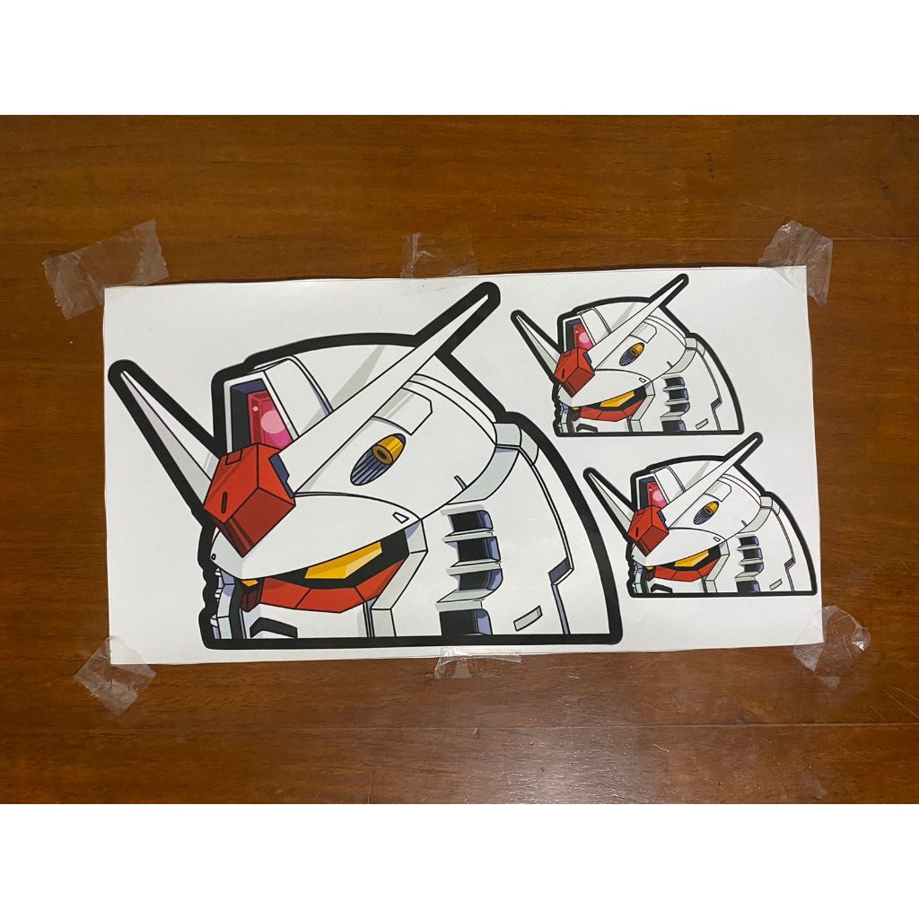 

STICKER PACK GUNDAM STICKER ANIME STIKER MOTOR STICKER AESTHETIC LAPTOP HP TUMBLER