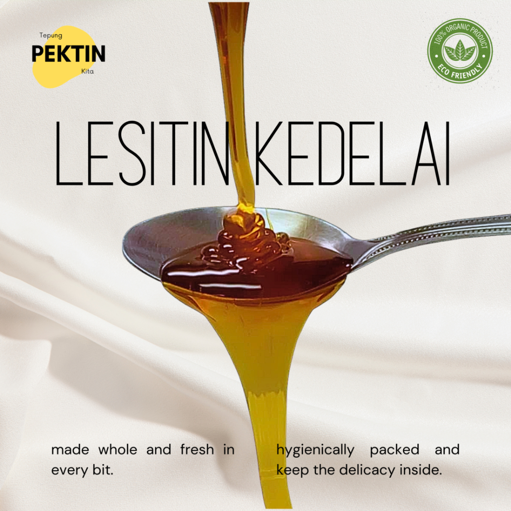 

Soy Lecithin Emulsifier Lesitin Kedelai Emulsi 100 gr