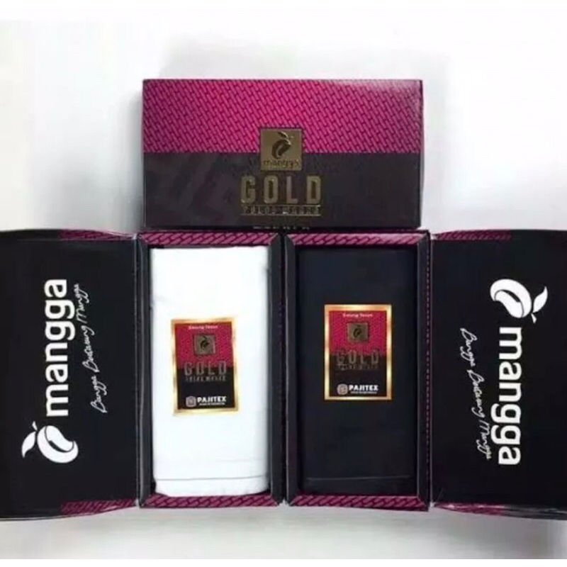 sarung mangga gold polos