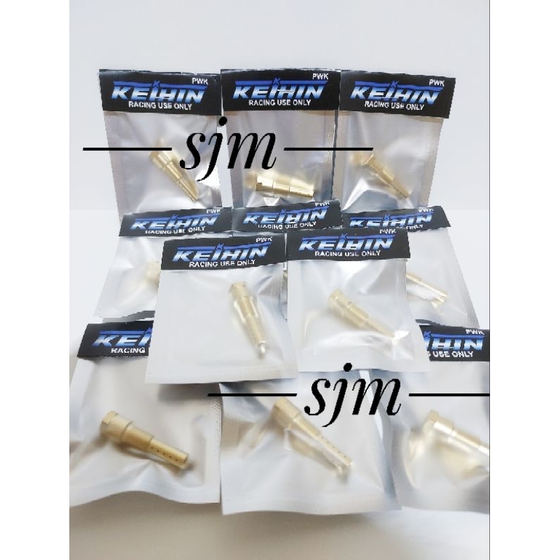 NOZZLE NOZEL KEIHIN KARBURATOR PWK PWM KUNINGAN 8H 16H 18H 20H 30H