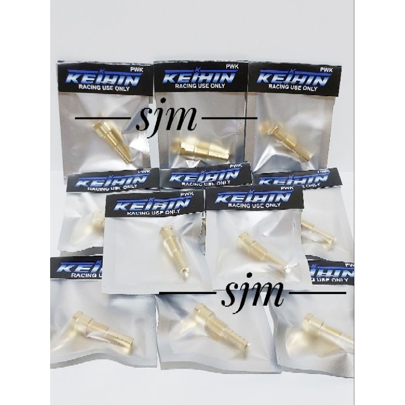 NOZZLE NOZEL KEIHIN KARBURATOR PWK PWM KUNINGAN 8H 16H 18H 20H 30H