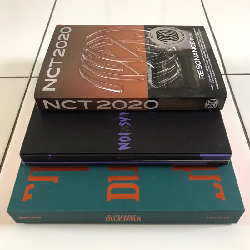 album only nct 2020 resonance pt 1 future ver, enhypen dimension dilemma odysseus, stray kids skz no