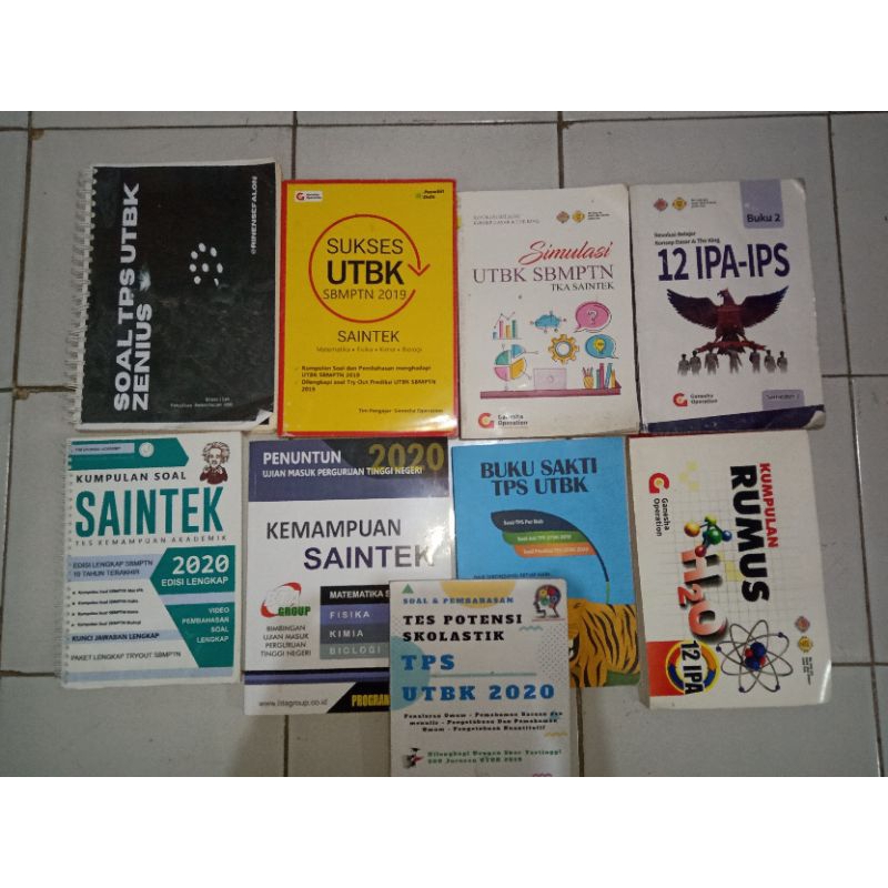 preloved Buku SNBT / UTBK 2020