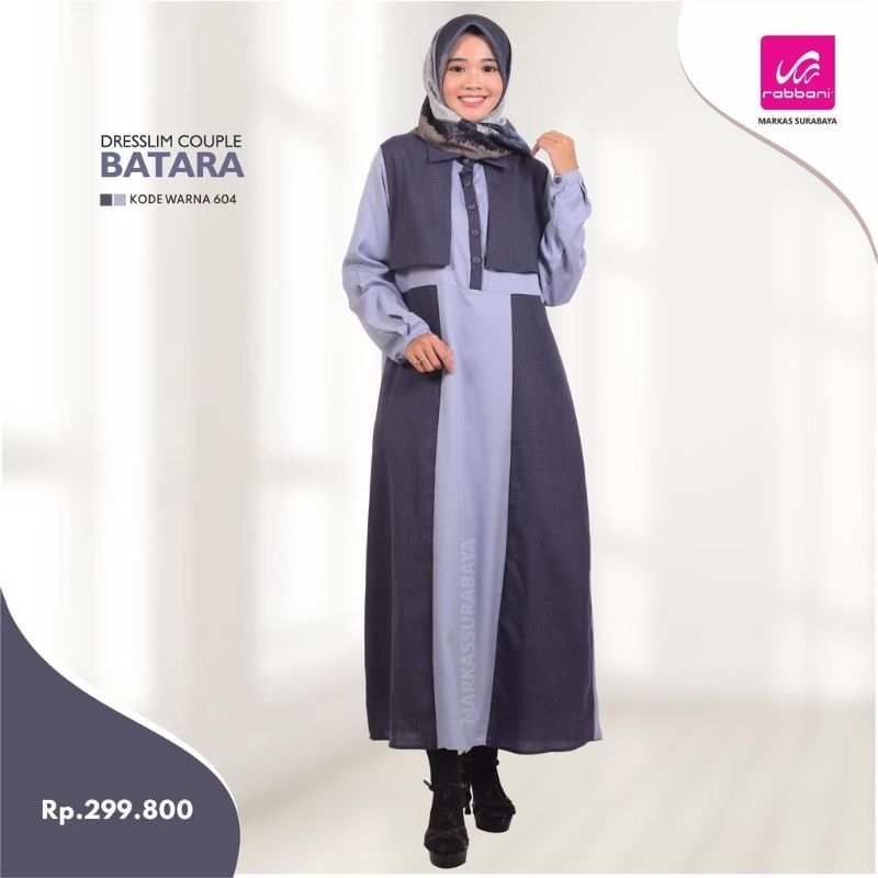 DRESS GAMIS COUPLE BATARA RABBANI ORIGINAL