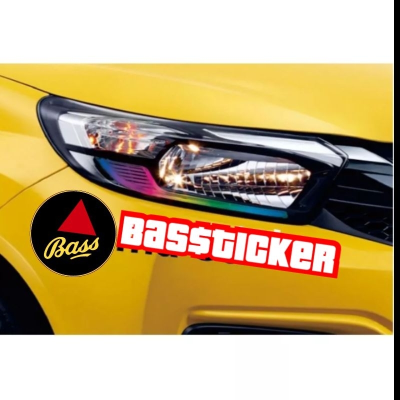 Stiker Alis Brio New RGB Pelangi / Stiker Alis Lampu Mobil / Stiker Lampu Mobil / Stiker Alis New Ho