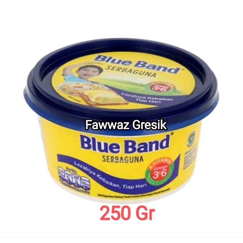 Blue Band Blueband Serbaguna Tub 250 gr / BlueBand Cup 250gr / Blue Band Margarin SerbaGuna Tube Tub 250 gram