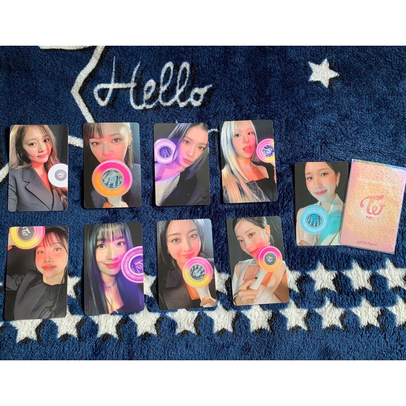 [READY STOCK] TWICE PHOTOCARD INFINITY CANDYBONG UNIVERSITY KPOP ONCE NAYEON SANA JIHYO JEONGYEON MI