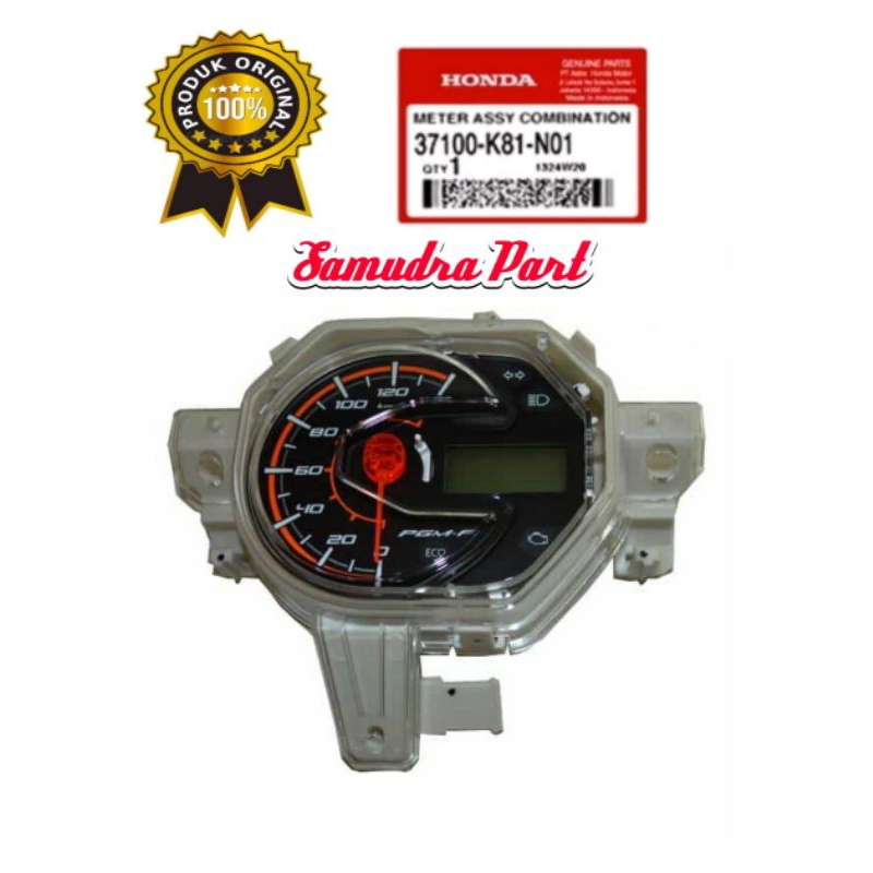 Speedometer spidometer Beat Eco original 37100K81N01