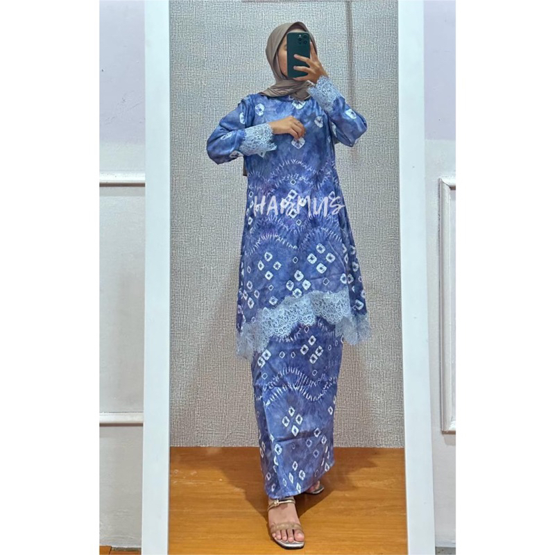 SETELAN ROK JUMPUTAN PALEMBANG ASLI HANDMADE MIX LACE