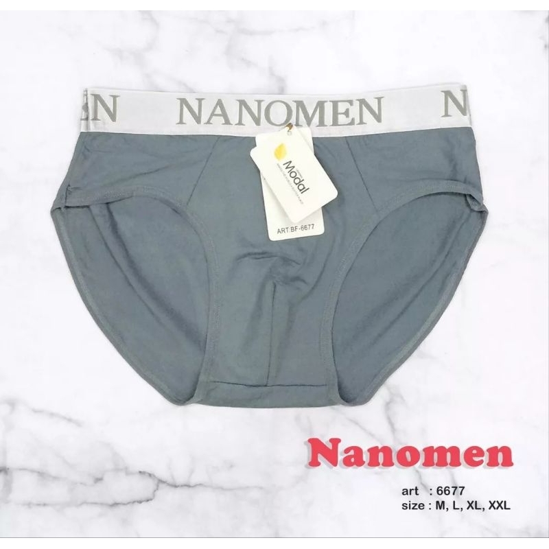 NANOMEN | Celana dalam Pria/Celana Dalam Segi tiga/nano 6677