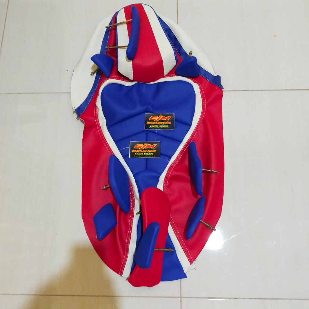 Kulit Jok PCX 160 model reto bahan mbtech-Kulit Retro bahan mbtech motor PCX 160