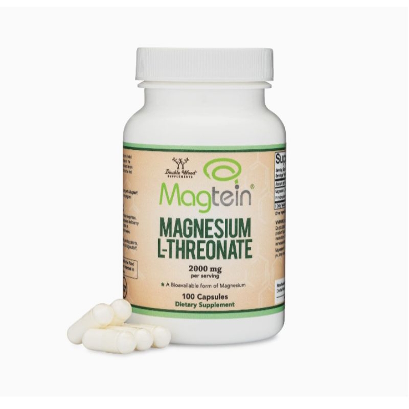 Double wood Magnesium L threonate 2000mg 100 capsules L-Threonate