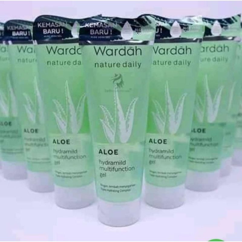 Wardah Hydramid Multifunction Aloe Vera Gel 100ml/Wardah All Varian Aloe Vera Asli Original