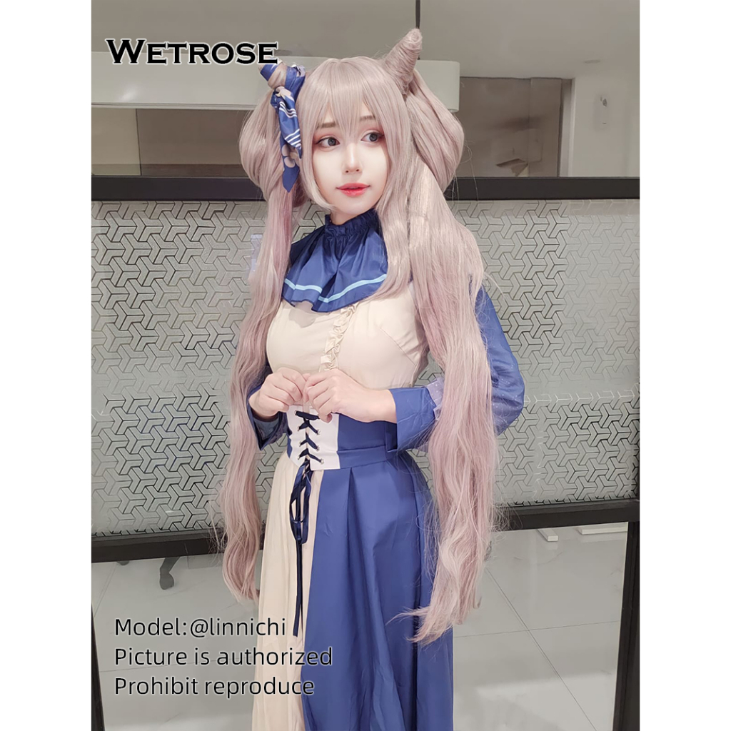 【Wetrose】Vestia Zeta Cosplay Vtube Holiday ID 3rd 1 Anniversary Costume Kostum Dress Set