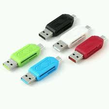 CARD READER OTG 2 SLOT OTG MICRO USB 2 IN 1