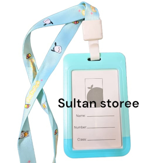 Name tag / id card motif sanrio Rubber