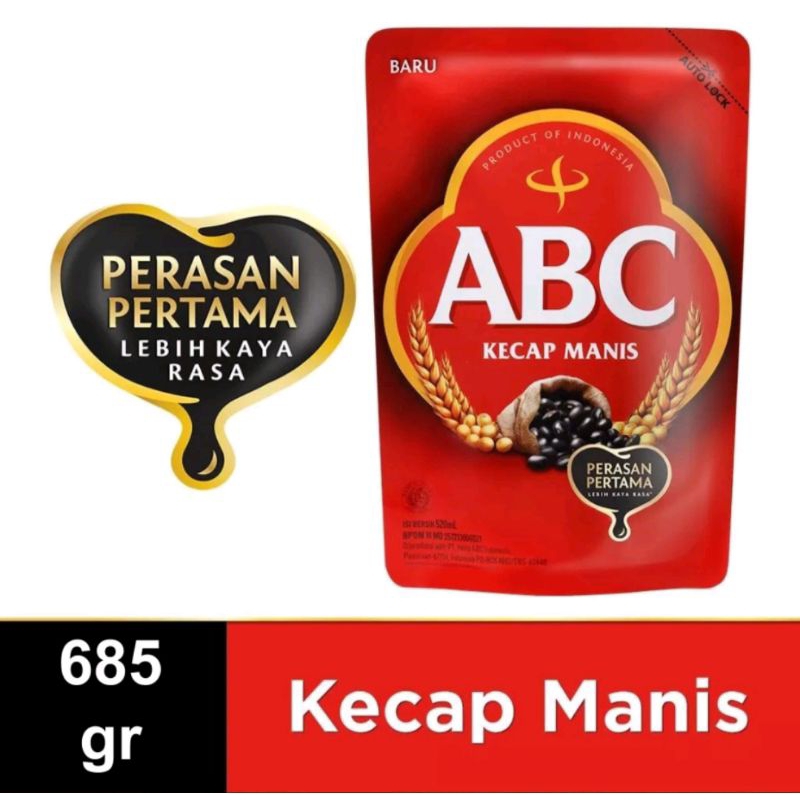 

ABC KECAP MANIS Refil 685gr