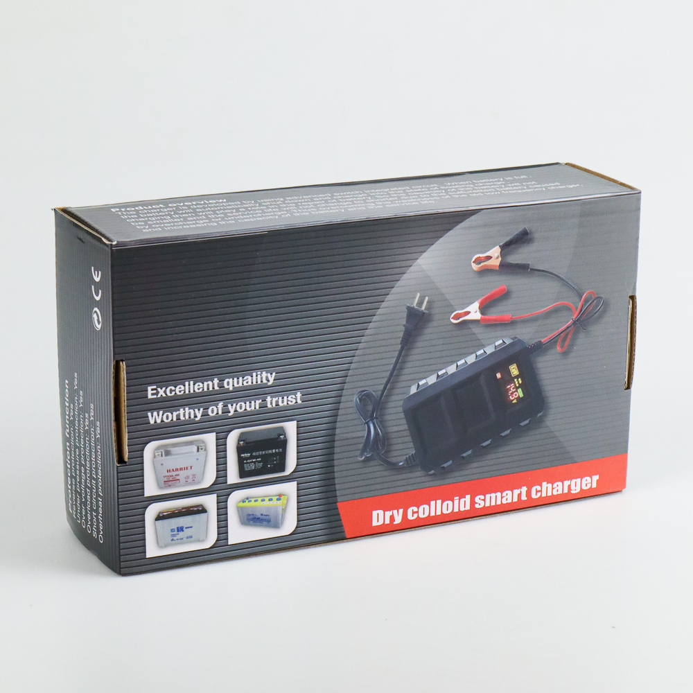 Taffware Charger Aki Mobil Smart Battery Charger 12V 20-120AH - DXY88 - Black