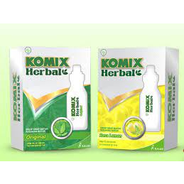 Komix Herbal Obat Batuk Obat Flu Obat Batuk Berdahak box sachet