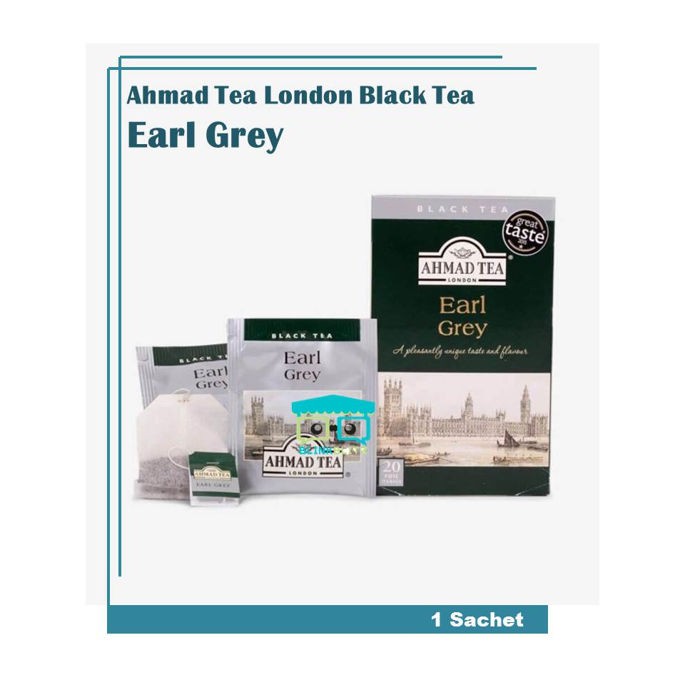 

SACHET Ahmad Tea London BLACK TEA EARL GREY