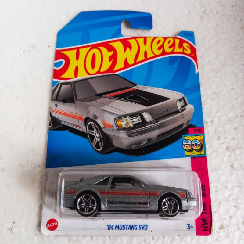 '84 MUSTANG SVO - HOTWHEELS