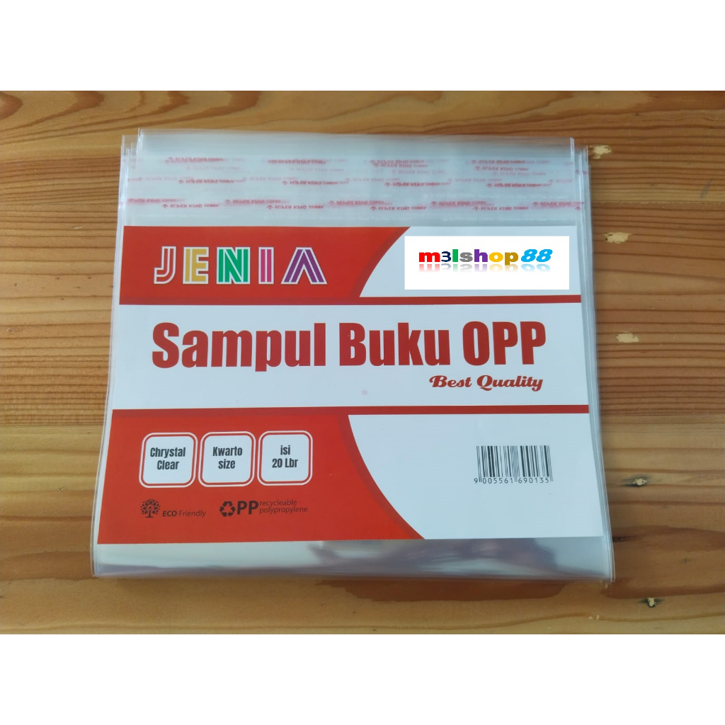 

Sampul buku tulis quarto jenia 20 lbr