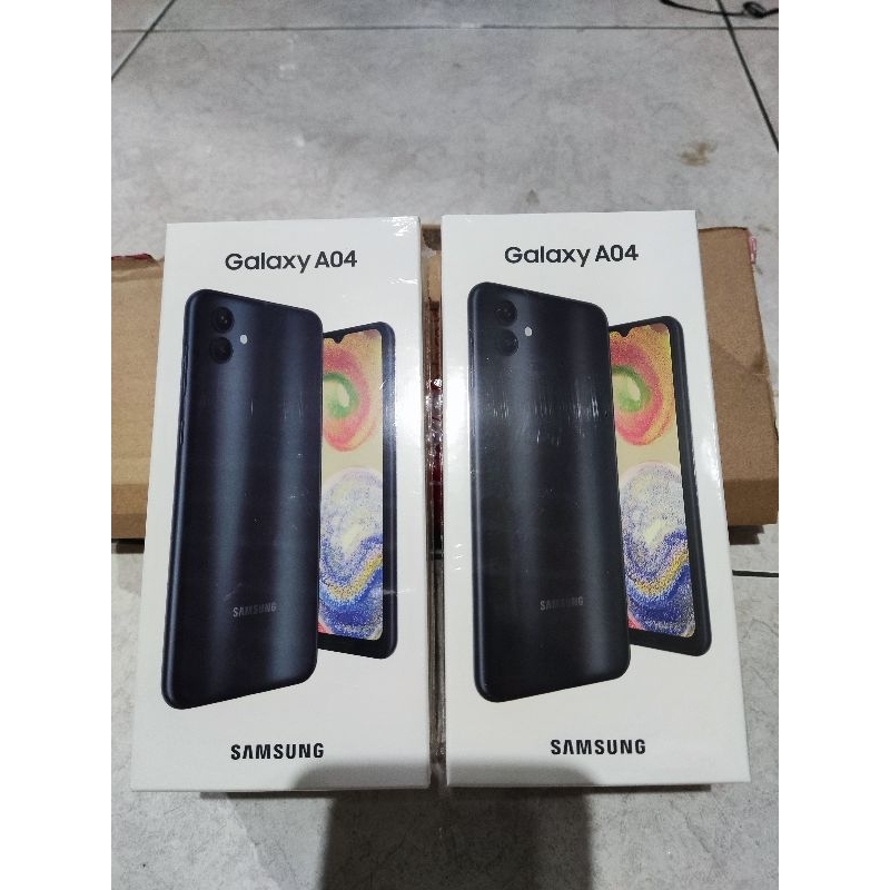 Samsung Galaxy A04e 3/32gb &amp; A04 4/64gb 5000mah  new segel garansi resmi