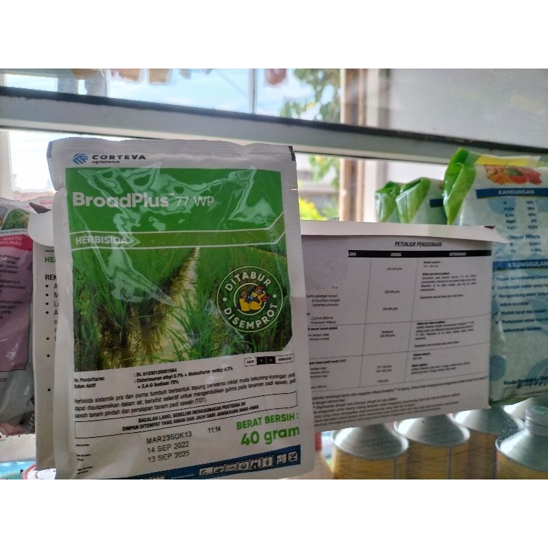 Broadplus 77 WP Herbisida Selektif untuk Padi Sawah