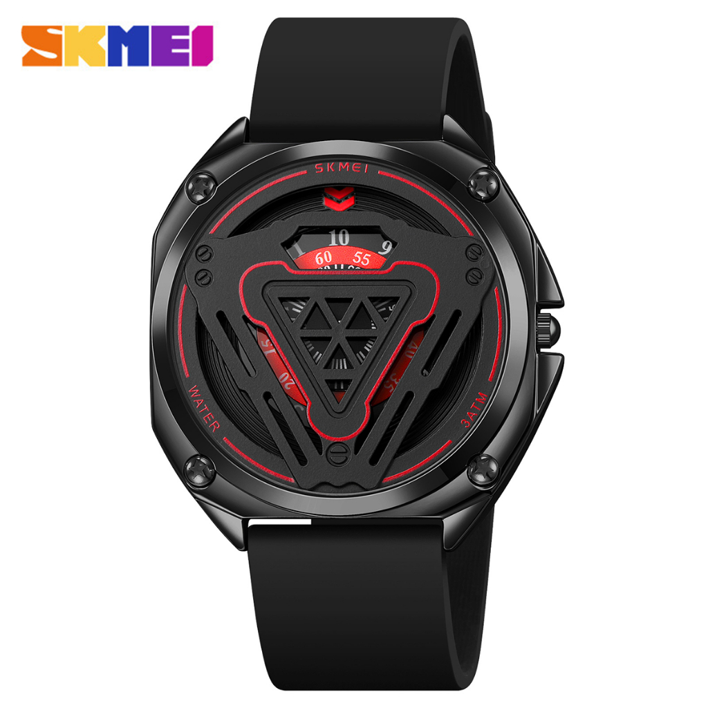 SKMEI 2062 Jam Tangan Pria Analog Tali Silicone WATCHKITE WKOS