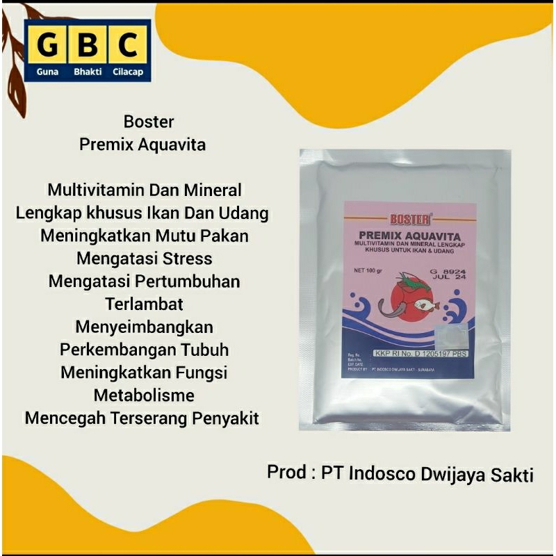 Boster Premix Aquavita