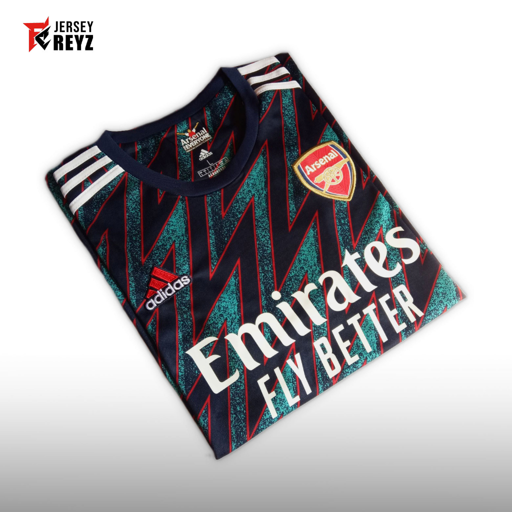 Stadium Version - Jersey Arsenal Third 3rd Musim 2021 / 2022 21/22