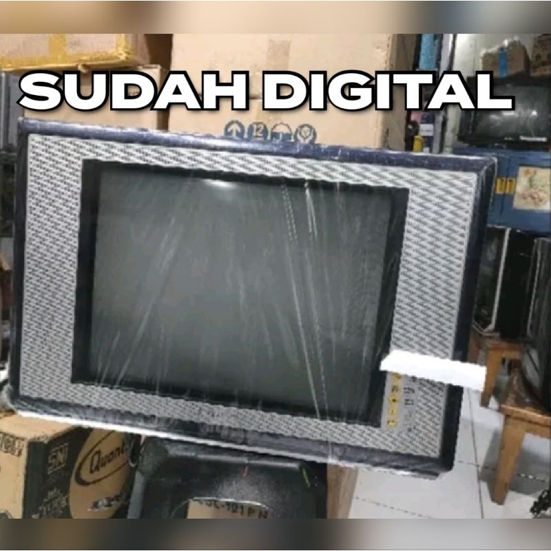 TV TABUNG DIGITAL POLYTRON 21 INCH