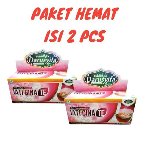 

PAKET HEMAT ISI 2 PCS !!!Teh Celup Jati Cina Darusyifa