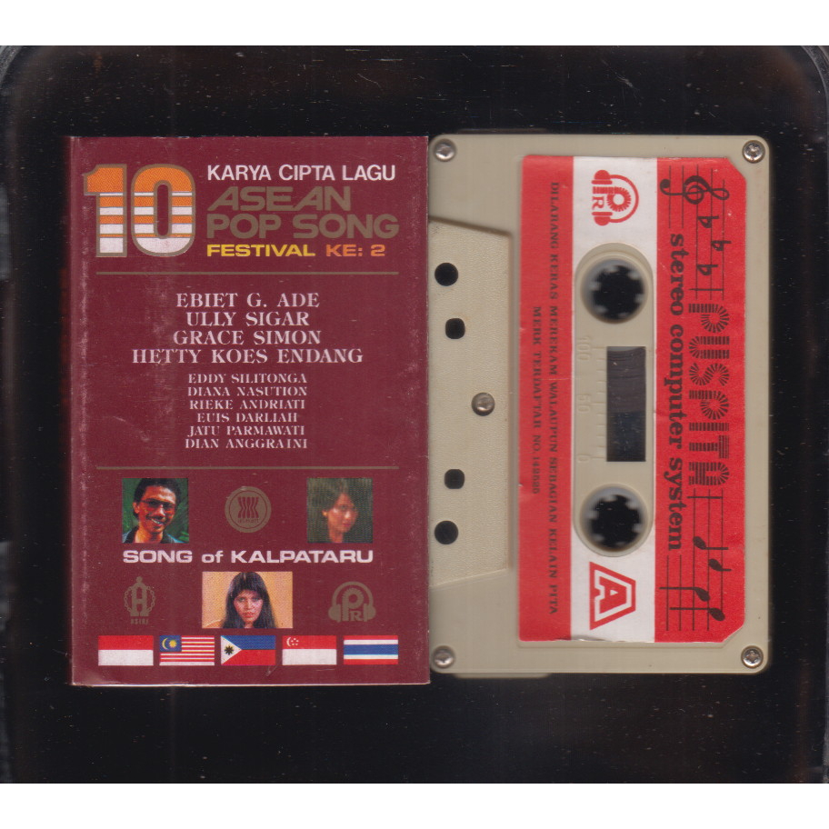 KASET 10 KARYA CIPTA ASEAN POP SONG FESTIVAL KE 2 SONG OF KALPATARU