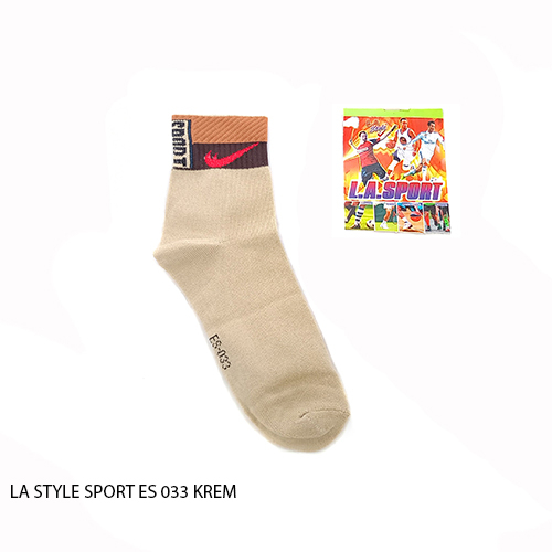 Kaos kaki mata kaki dewasa LA STYLE SPORT ES 033