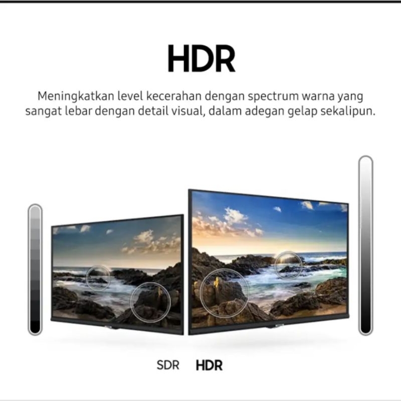 Samsung Smart TV T4501 32&quot; HDR With Pure Color, Ultra Clean View, Youtube browser Netflix Dolby Digital Plus, Slim Look Garansi Resmi