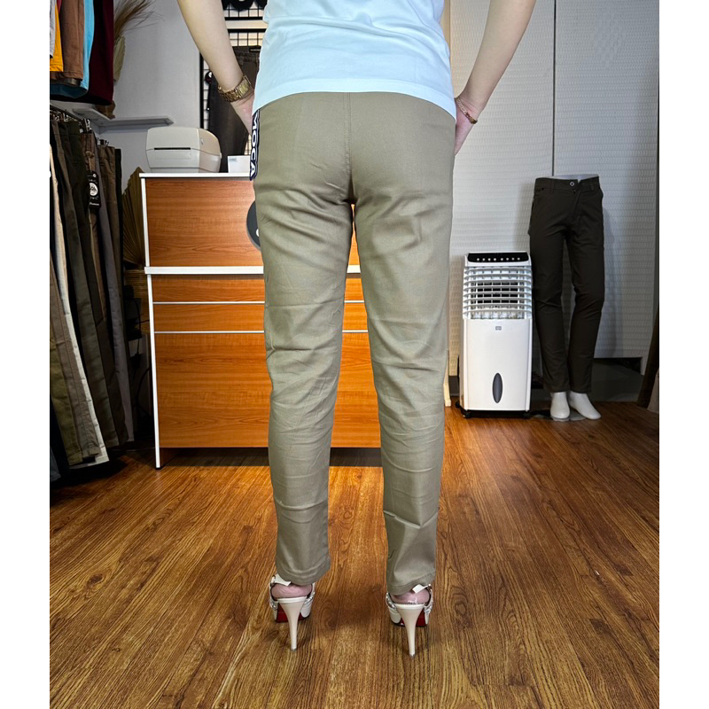 Celana chino wanita - Celana casual wanita - Celana katun wanita - Celana chinos wanita slim fit bahan tebal stretch