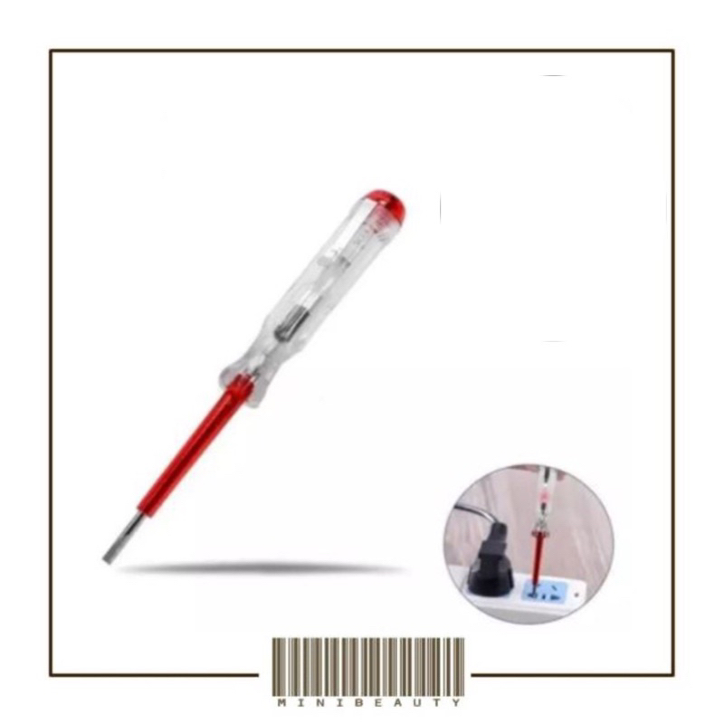 obeng tespen test pen listrik lampu alat tes tegangan listik flexible