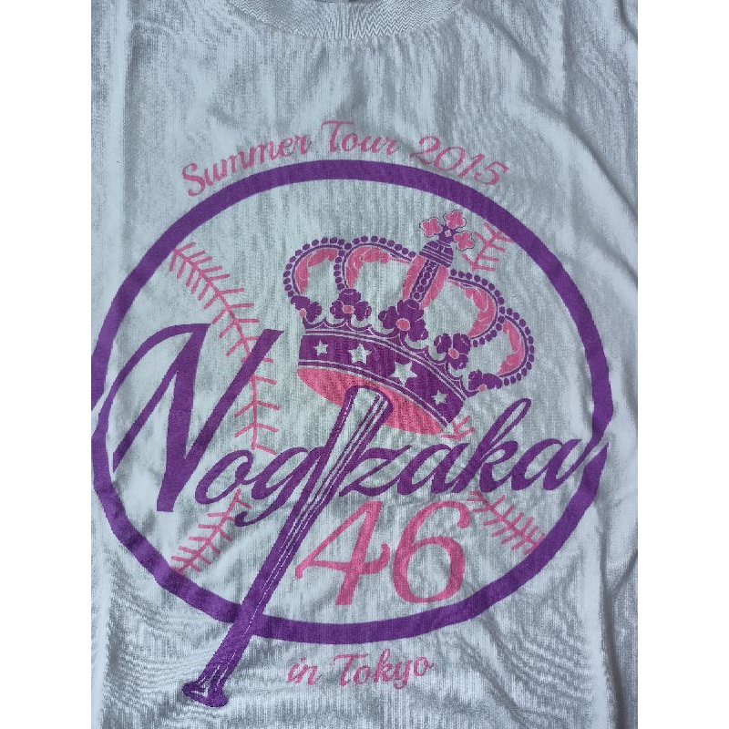 Nogizaka 46 Official Tshirt summer tour 2015