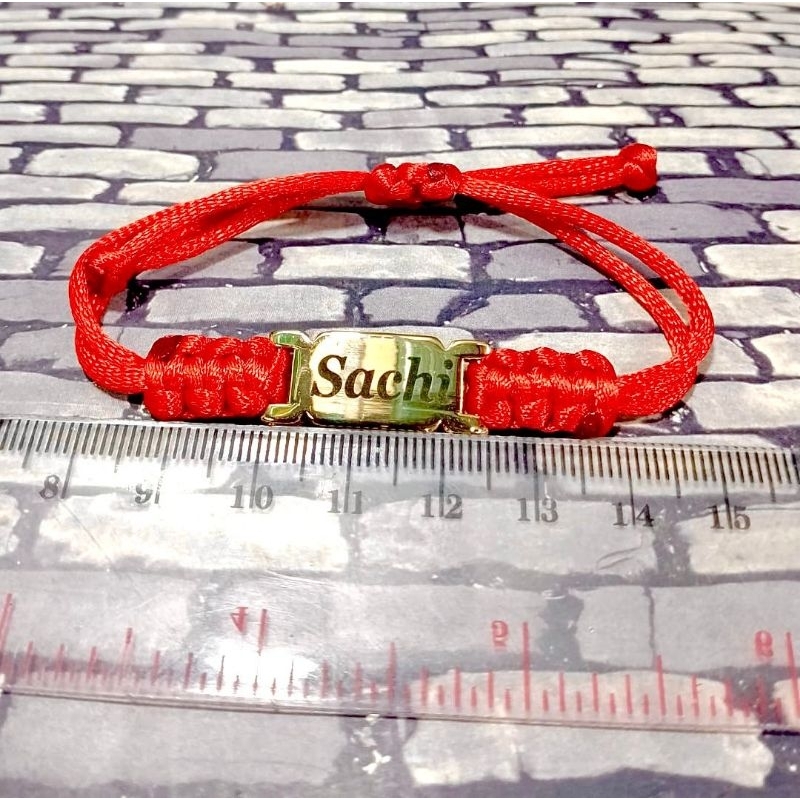gelang nama titanium pesan sesuai keingan mu