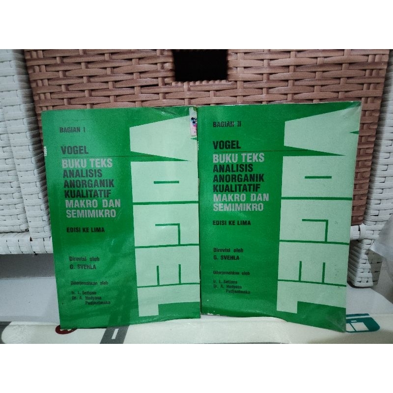 BUKU VOGEL - EDISI KE 5