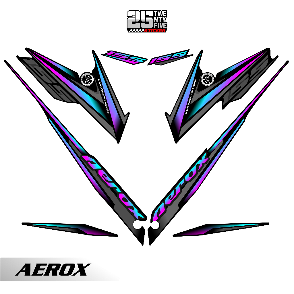 STRIPING AEROX 155/STRIPING AEROX CONNECTED/STRIPING AEROX OLD/STIKER AEROX/STIKER AEROX LIMITED EDI