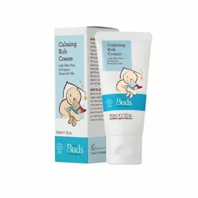 Buds Organics Calming Tummy Rub Cream - Krim Penghangat Tubuh dan Pereda Kolik Bayi dan Anak - 30 ml (Tersedia varian ukuran)