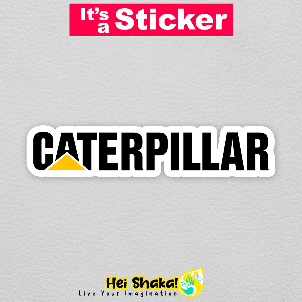 

Heishaka Stiker Caterpillar Sticker Vinyl Anti Air