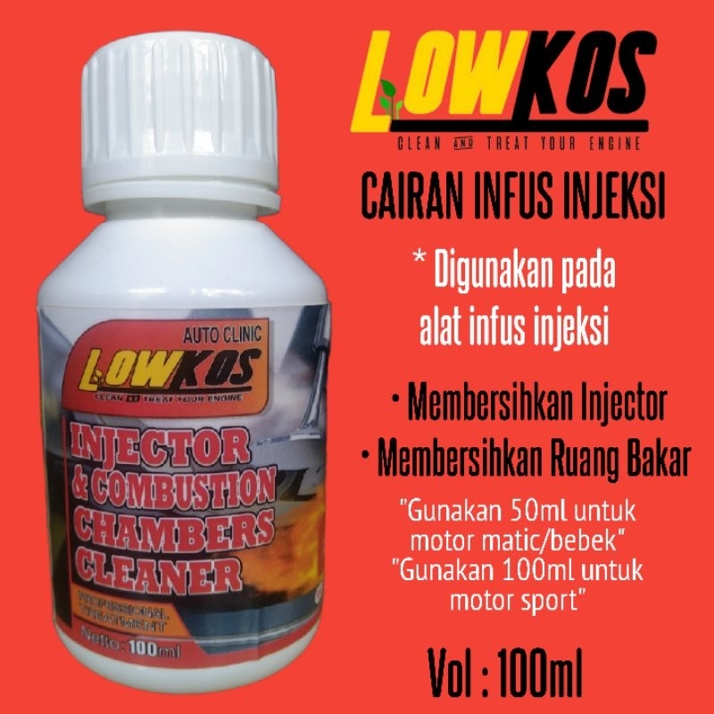 LOWKOS - CAIRAN INFUS INJEKSI 100ml untuk Motor/Mobil