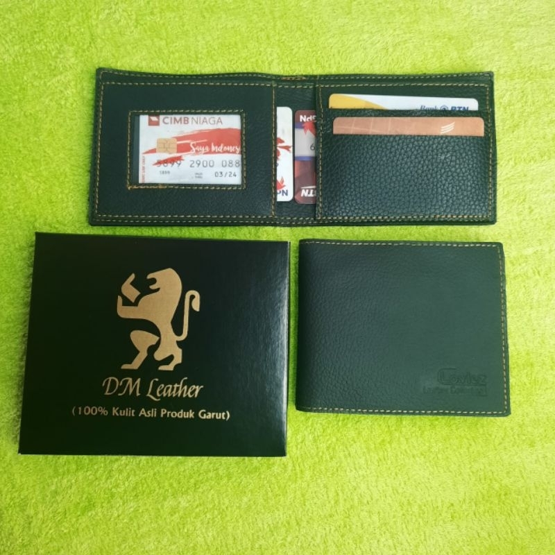 Dompet Pendek Pria Kullit Sapi Asli