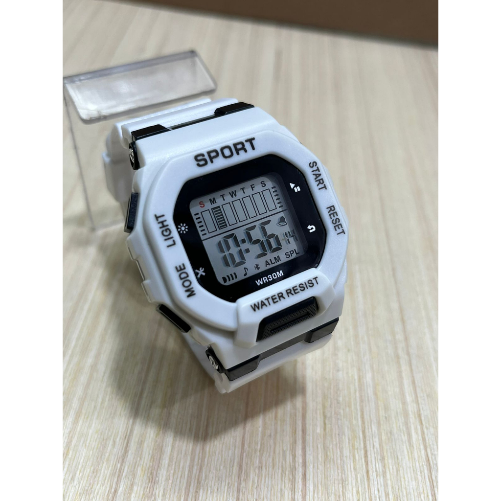 Jam Tangan Pria Digital Terlaris/ Jam Tangan Rubber Tahan Air Free BOK